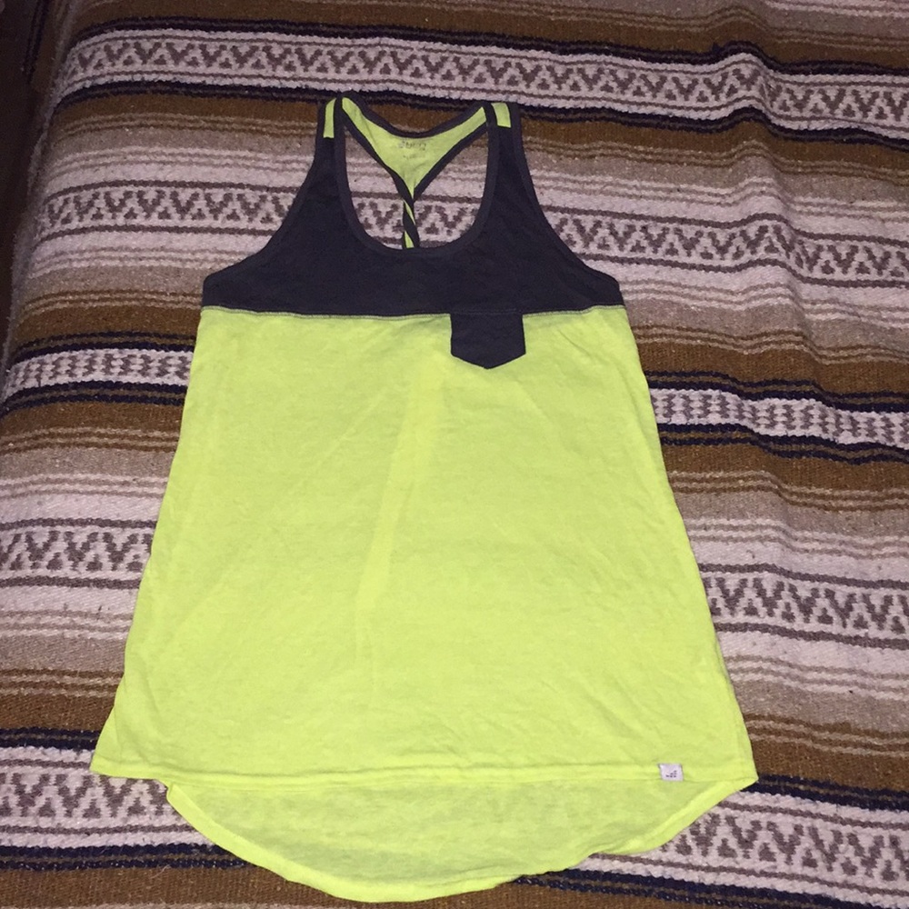 Neon Workout tank